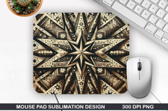 Vintage Mouse Pad Sublimation PNG Design - Mouse Pad PNG Product Image 1