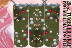 Gentle Moments 20oz tumbler wrap, Christmas Product Image 1