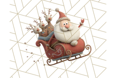 Santa Claus Clipart, North Pole Holiday PNG Graphics Product Image 3