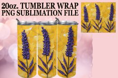 Floral Finesse Mug Wrap Sublimate Whimsy Product Image 1