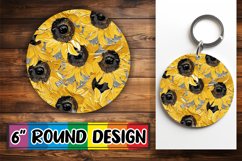 Floral Keychain and Coaster Assortment Product Image 1