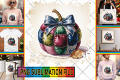 Bright TSHIRT Magic Ideas PNG, Pumpkin Watercolor Product Image 1