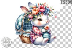 Floral Nursery Animal Sublimation Clipart Bundle Product Image 3