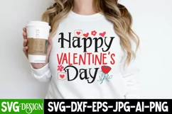 Happy Valentine's Day SVG | Valentine SVG | Valentine Quotes Product Image 1