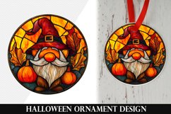 Halloween Gnome Ornament - Halloween PNG Design Product Image 1