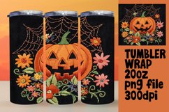 LIVELY 20oz Tumbler Wrap Design , Halloween Product Image 1