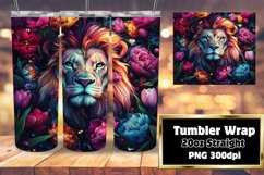 20oz Customizable Tumbler Design , Leo Product Image 1