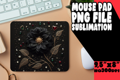 CHEERFUL DESK PAD PNG MAGIC, 3D Flower Product Image 1