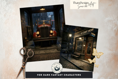 Noir Movie Backdrops Cinematic Digital Papers for Journals Product Image 3