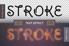 Shine Stroke Editable Text Effect, Graphic Style Product Image 2