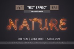 Shine Stroke Editable Text Effect, Graphic Style Product Image 4