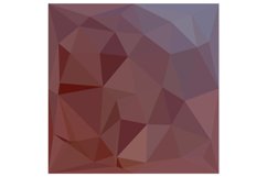 Indian Red Abstract Low Polygon Background Product Image 1