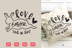 Love Easter | happy Easter | SVG Product Image 1
