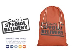 Santa Claus SVG Cut Files - Special Delivery Product Image 1