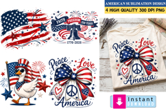American Sublimation Designs,4th of july Sublimation Product Image 1