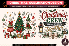 Christmas PNG | Christmas Crew PNG | Christmas Tree PNG | Product Image 1
