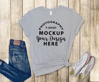 Bella Canvas 3001 mock-up bundle 40 colors Product Image 3