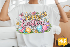 Happy Easter PNG, Easter Day Sublimation Design,Easter Shirt Product Image 3
