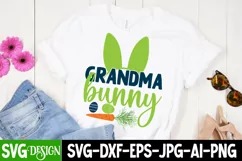 Grandma Bunny SVG Cut File,Grandma Bunny SVG Design Product Image 2