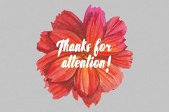 Florist: Watercolor Flowers Set Product Image 5