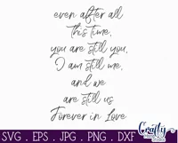Forever In Love | Valentine's Day Farmhouse Svg Love Sign Product Image 2