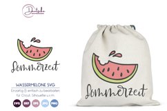 Wassermelone SVG | Sommerzeit SVG Product Image 1