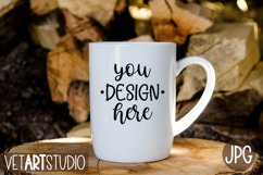Mug mockup, White coffee cup mockup, Empty mug mockup Product Image 1