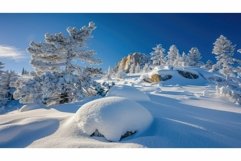 winter snowy summit Product Image 1