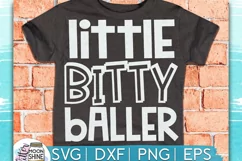 Little Bitty Baller SVG DXF PNG EPS Cutting Files Product Image 1