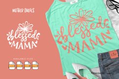 Blessed Mama | Lettering Quotes Product Image 1