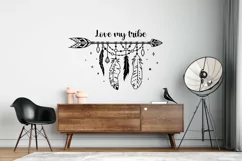 boho arrow dream catcher svg, tribal svg, adventure quotes Product Image 2