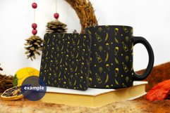 Winter Black mug & coaster mockup, coaster & mug mockup PSD Product Image 2