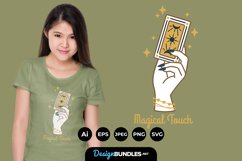 Magical Witchy Hand for T-Shirt Design Product Image 2