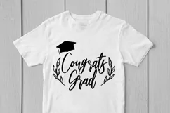 Congrats Grad - Graduation SVG EPS DXF PNG Cutting Files Product Image 2