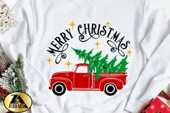Christmas SVG PNG EPS DXF Merry Christmas SVG Cut Files Product Image 4