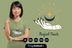 Magical Witchy Hand for T-Shirt Design Product Image 1