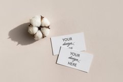 Blank business card mock up Product Image 1