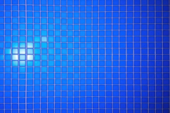 Blue Mosaic Tiles Background Product Image 1