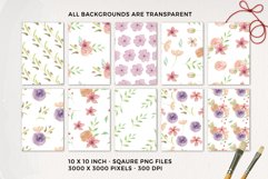 Jenna Floral Watercolor Seamless Patterns Pretty Flowers Product Image 2