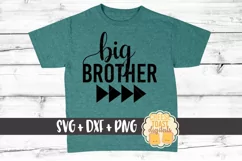 Big Brother - Toddler SVG PNG DXF Cut Files Product Image 1