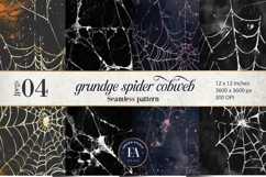 Spooky Grunge Cobweb Digital Papers |Spooky Digital Paper Product Image 1