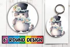 Adorable Cat Lover Coaster Artwork Product Image 1