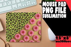 COZY mouse PAD Sublimation Magic, Leopard Print Product Image 1