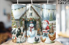 Farm Animals Tumbler Wrap - Christmas Tumbler Design Product Image 1