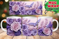 Crystal Euphoria Christmas Mug Sublimation | 11oz &amp; 15oz Product Image 1