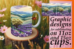 Colorful Blossoming Spring Petal Flower 3D Sublimation 11oz Product Image 1