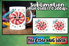Joyful journeys 11oz 15oz sublimation wrap, Cute Christmas Product Image 1