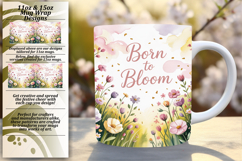 Customized Png For 15oz Mug Wrap , Girl Quote Product Image 1