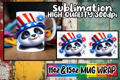 Vibrant souls sublimation print wrap, USA Animals Product Image 1