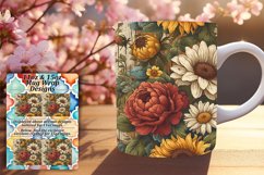 Charming Vintage Spring Mug Sublimation Design 11oz Product Image 1